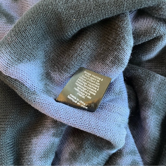 Peloton tie dye beanie black and blue purple periwinkle oversized - Picture 4 of 5